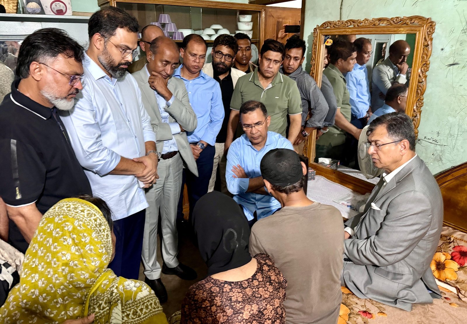 পল্লবীতে নিহত রামিসার পরিবারের সঙ্গে দেখা করেছেন প্রধানমন্ত্রী তারেক রহমান
