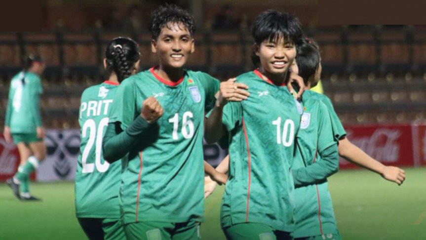 নেপালকে ৩-০ গোলে পরাজিত করেছে বাংলাদেশ