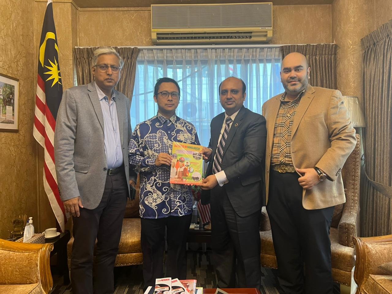 মালয়েশিয়ান হাইকমিশনে বিজনেস প্রতিনিধিদের বৈঠক