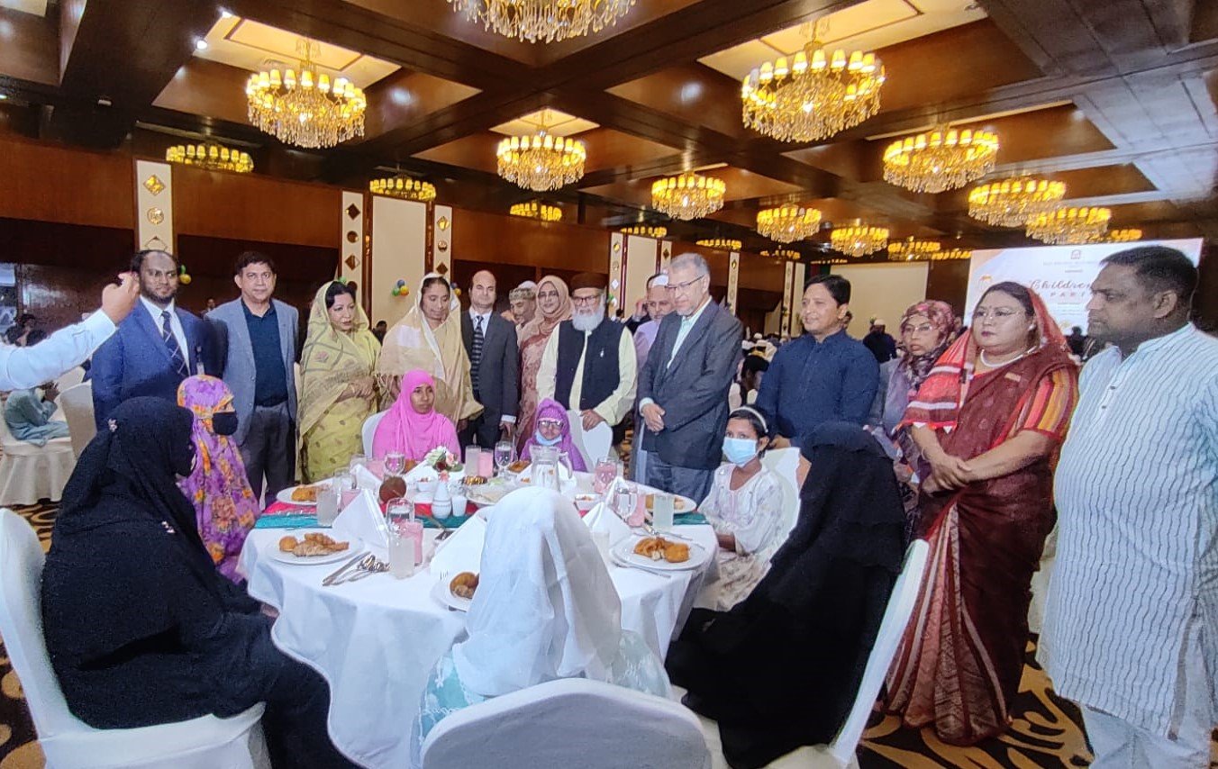প্যান প্যাসিফিক সোনারগাঁও হোটেলে শিশুদের জন্য ইফতার এর আয়োজন অনুষ্ঠিত