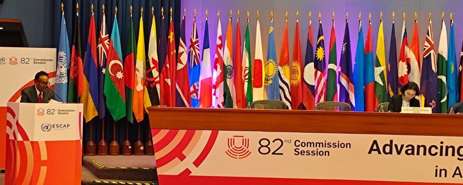 ESCAP-এর ৮২তম অধিবেশনে টেকসই ভবিষ্যতের জন্য আঞ্চলিক সহযোগিতা জোরদারের আহ্বান জানালেন ফকির মাহবুব আনাম