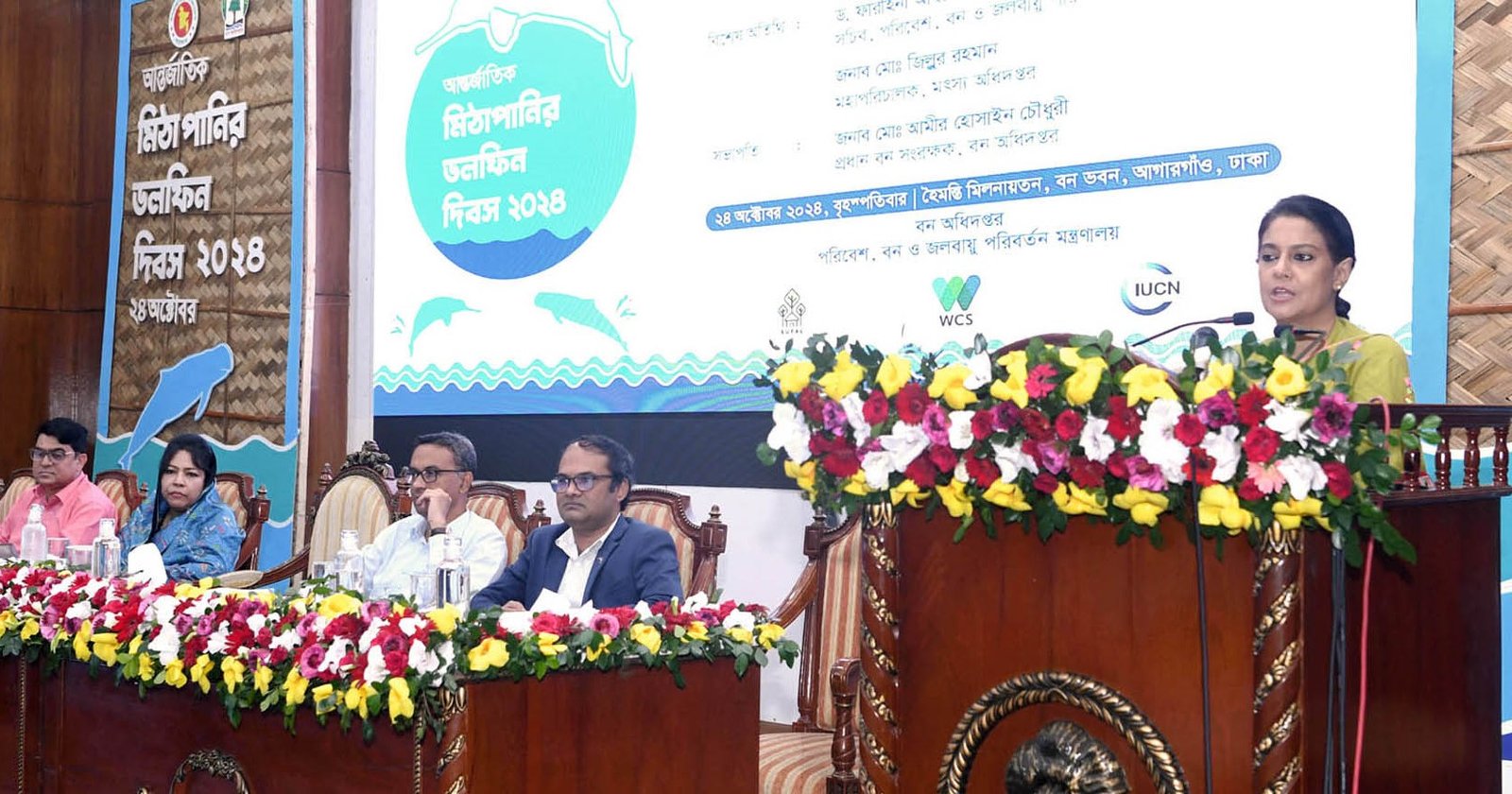 ডলফিন রক্ষায় স্থানীয় জনগণকেও সম্পৃক্ত করতে হবে : পরিবেশ উপদেষ্টা