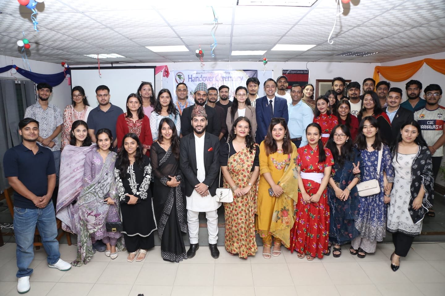 বাংলাদেশে নেপালি মেডিকেল স্টুডেন্টস অ্যাসোসিয়েশনের নতুন নেতৃত্বের অভিষেক