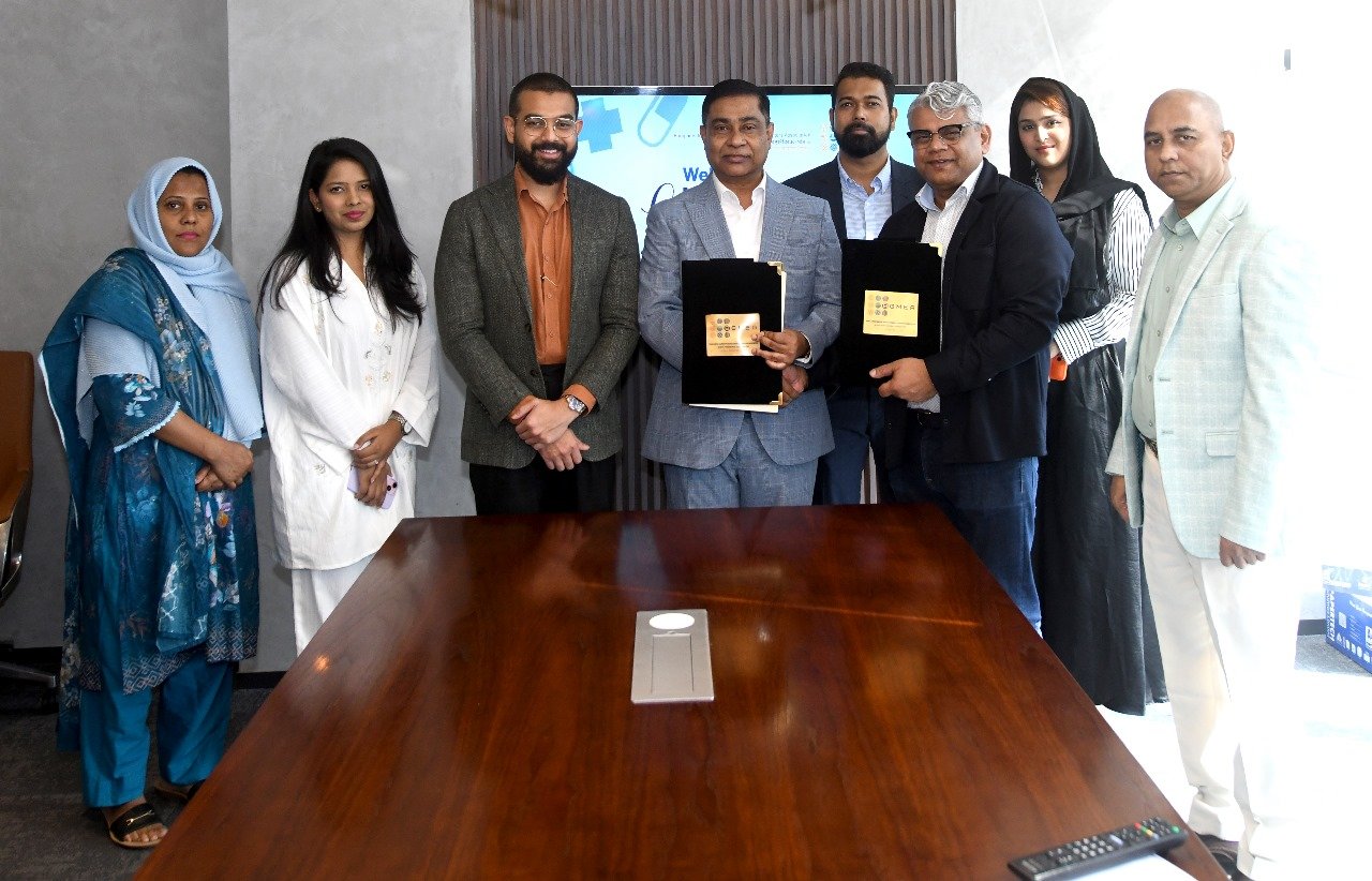 বিজিএমইএ সদস্যদের জন্য আন্তর্জাতিক স্বাস্থ্যসেবা সহযোগিতায় পার্কওয়ে হসপিটালস সিঙ্গাপুরের সঙ্গে সমঝোতা স্মারক স্বাক্ষর অনুষ্ঠিত