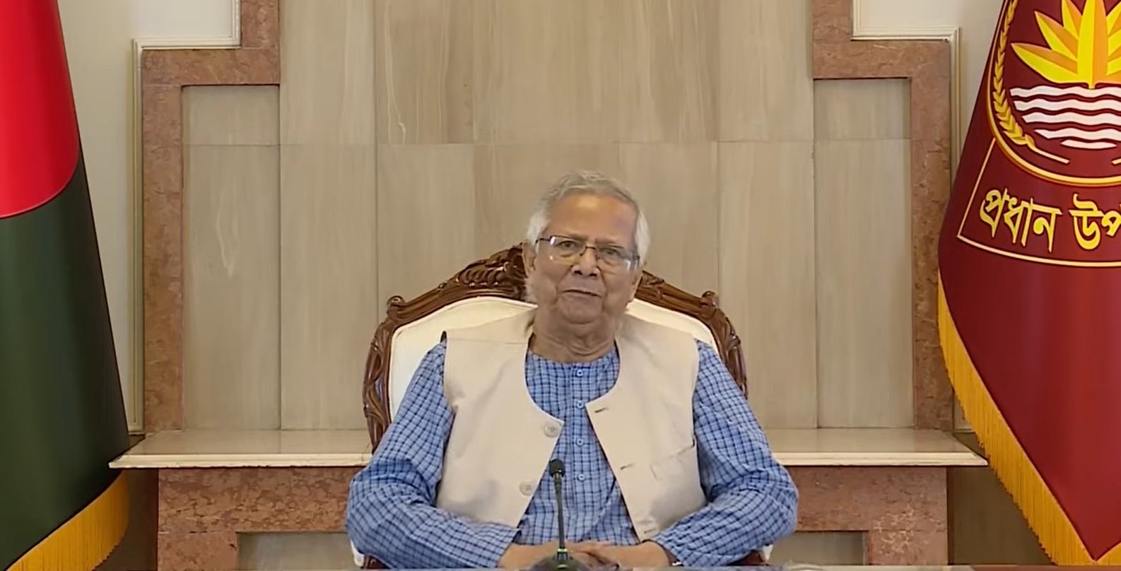 জাতীয় নির্বাচন ও গণভোট ফেব্রুয়ারিতে একইদিনে অনুষ্ঠিত হবে: জাতির উদ্দেশে প্রধান উপদেষ্টা