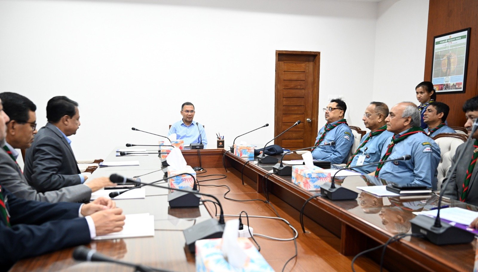 প্রধানমন্ত্রী তারেক রহমানের সঙ্গে সৌজন্য সাক্ষাৎ করেছেন বাংলাদেশ স্কাউটস-এর কার্যনির্বাহী কমিটির সদস্যবৃন্দ
