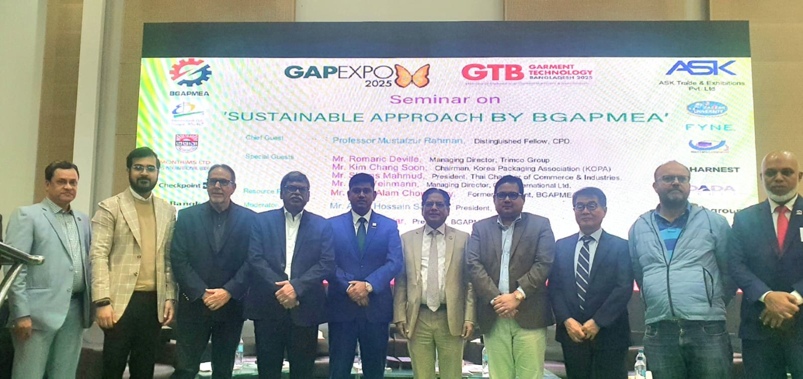গ্যাপেক্সপো ২০২৫ সেমিনারে অ্যাকসেসরিজ ও প্যাকেজিং খাতের টেকসই প্রবৃদ্ধির গুরুত্ব আরোপ
