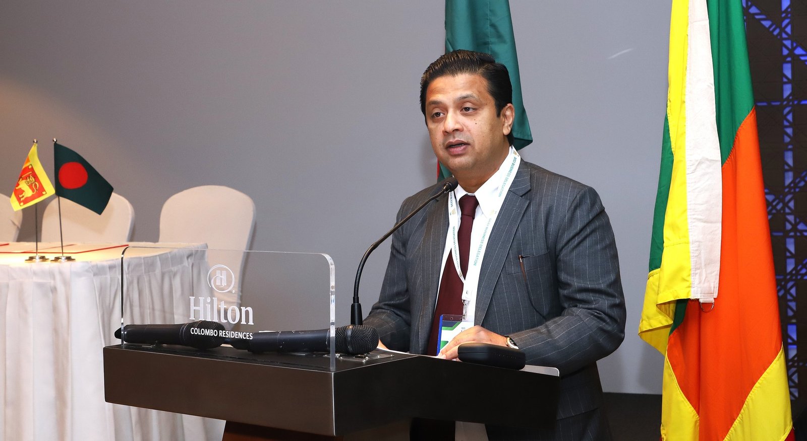 শ্রীলঙ্কায় সিলন চেম্বারের উদ্যোগে আয়োজিত ব্যবসায়িক ফোরাম এ ঢাকা চেম্বার প্রতিনিধি দলের অংশগ্রহণ
