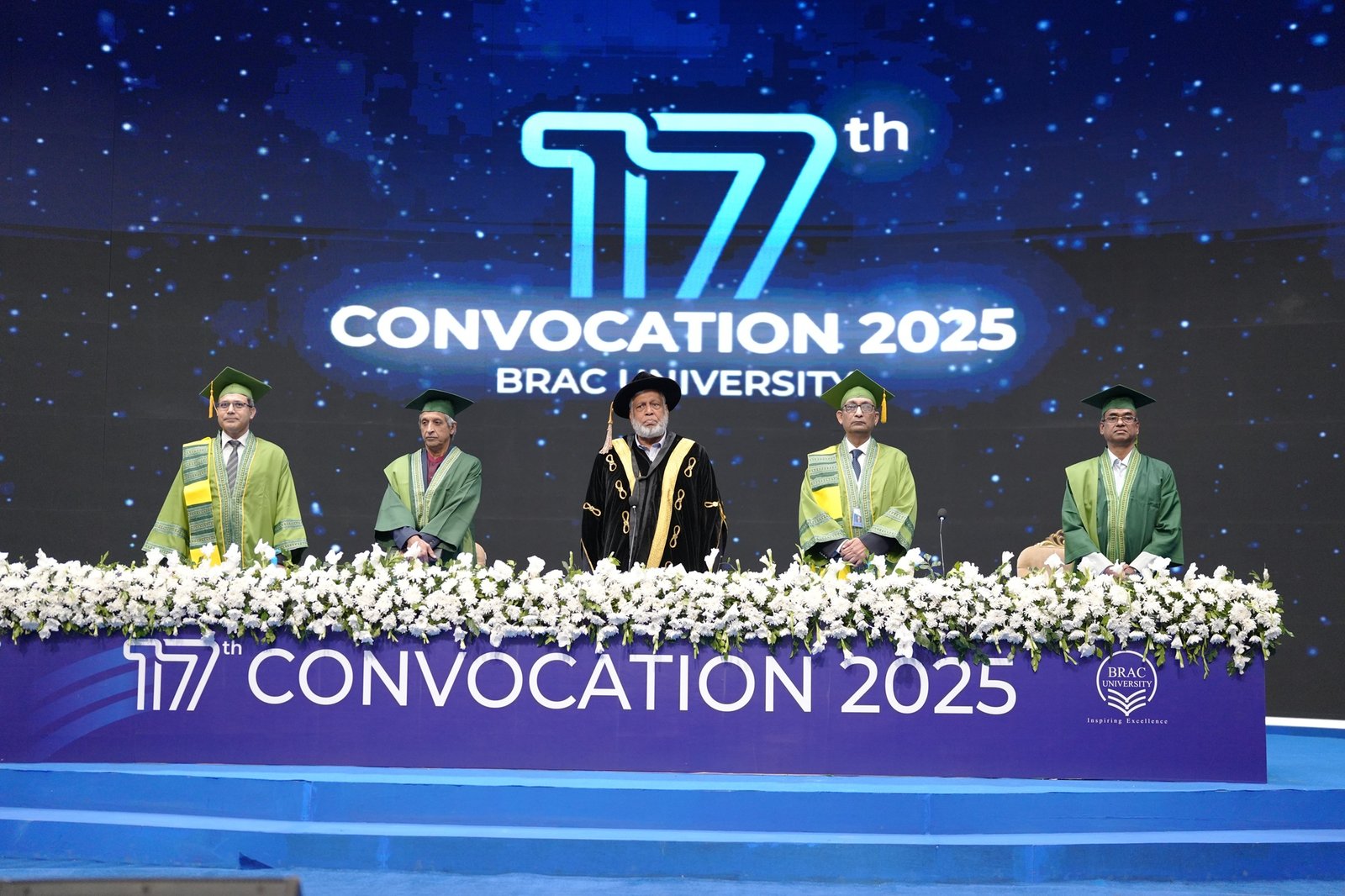 ব্র্যাক ইউনিভার্সিটির ১৭তম সমাবর্তন অনুষ্ঠিত