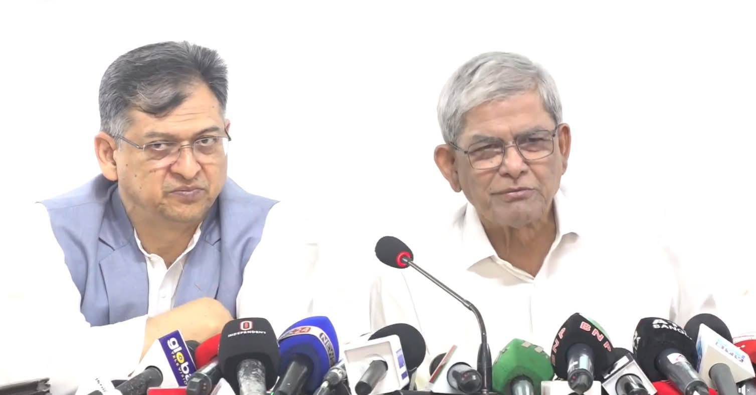 নির্বাচনের ঘোষণা ও জুলাই ঘোষণাপত্র দেশের গণতন্ত্রের পথকে সুগম করবে: মির্জা ফখরুল