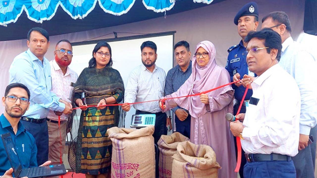 বগুড়ায় ধান ও চাল সংগ্রহ অভিযান উদ্বোধন