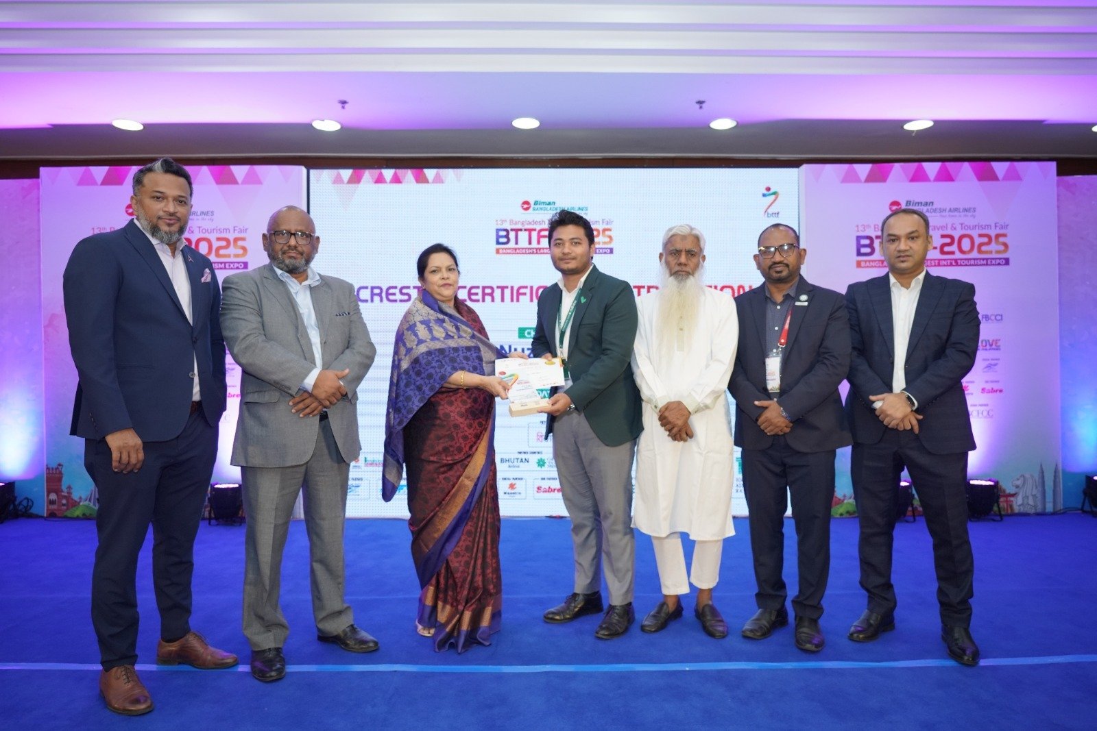 শেষ হলো তিন দিনব্যাপী আন্তর্জাতিক পর্যটন মেলা বিটিটিএফ ২০২৫