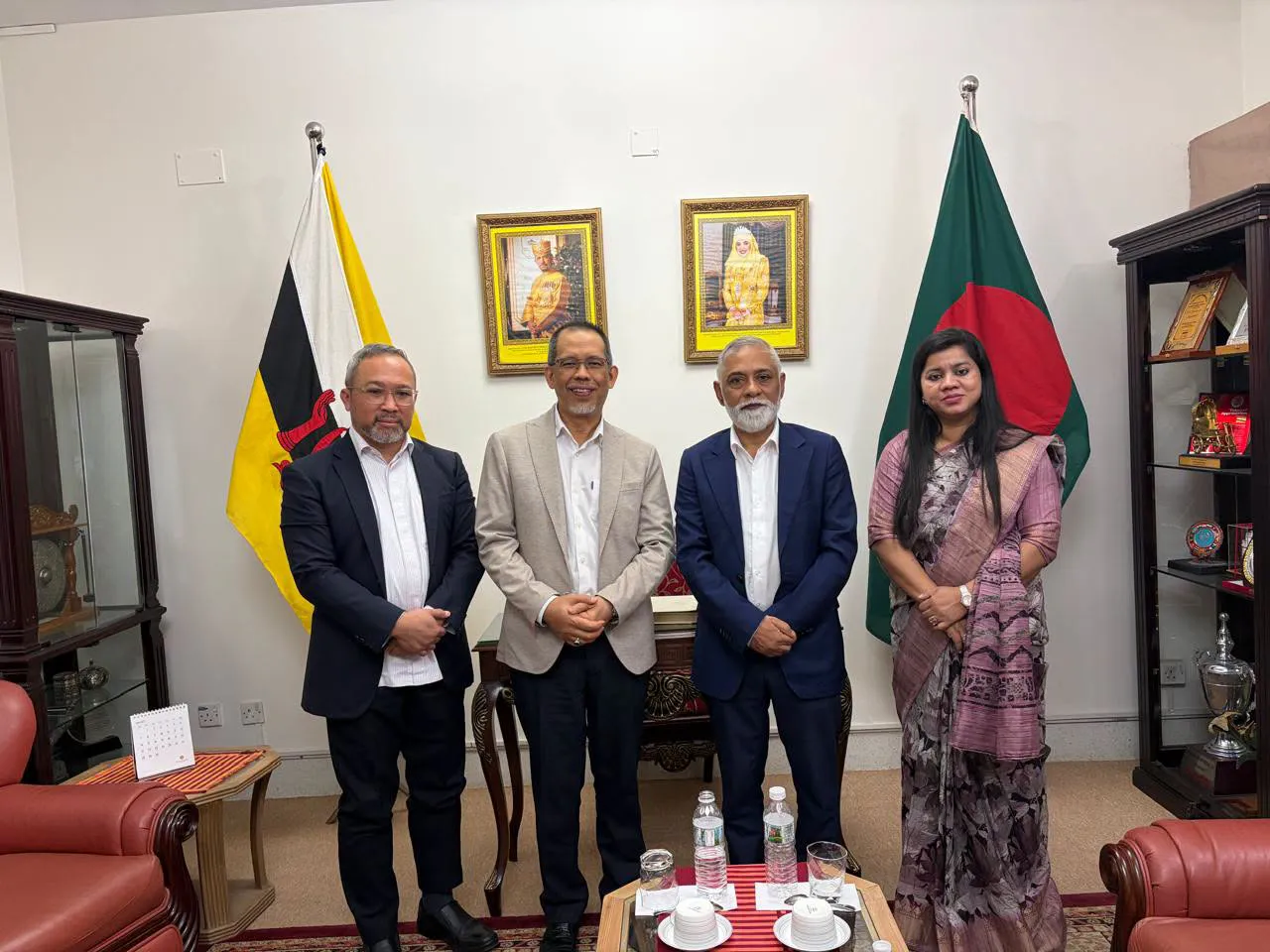 ব্রুনাইয়ে জনশক্তি রপ্তানি বৃদ্ধি করার লক্ষ্যে ব্রুনাই এর হাইকমিশনার এর সাথে বৈঠক করলেন BOESL ব্যবস্থাপনা পরিচালক