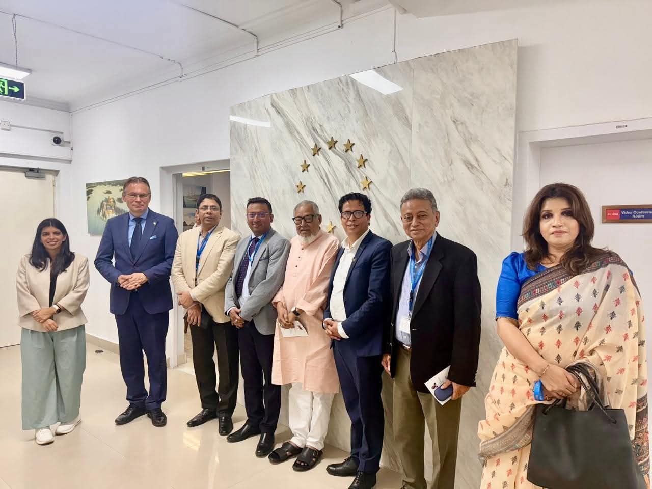 ইউরোপীয় পার্লামেন্টের উচ্চপর্যায়ের প্রতিনিধি দলের সঙ্গে বিএনপি নেতৃবৃন্দের বৈঠক অনুষ্ঠিত