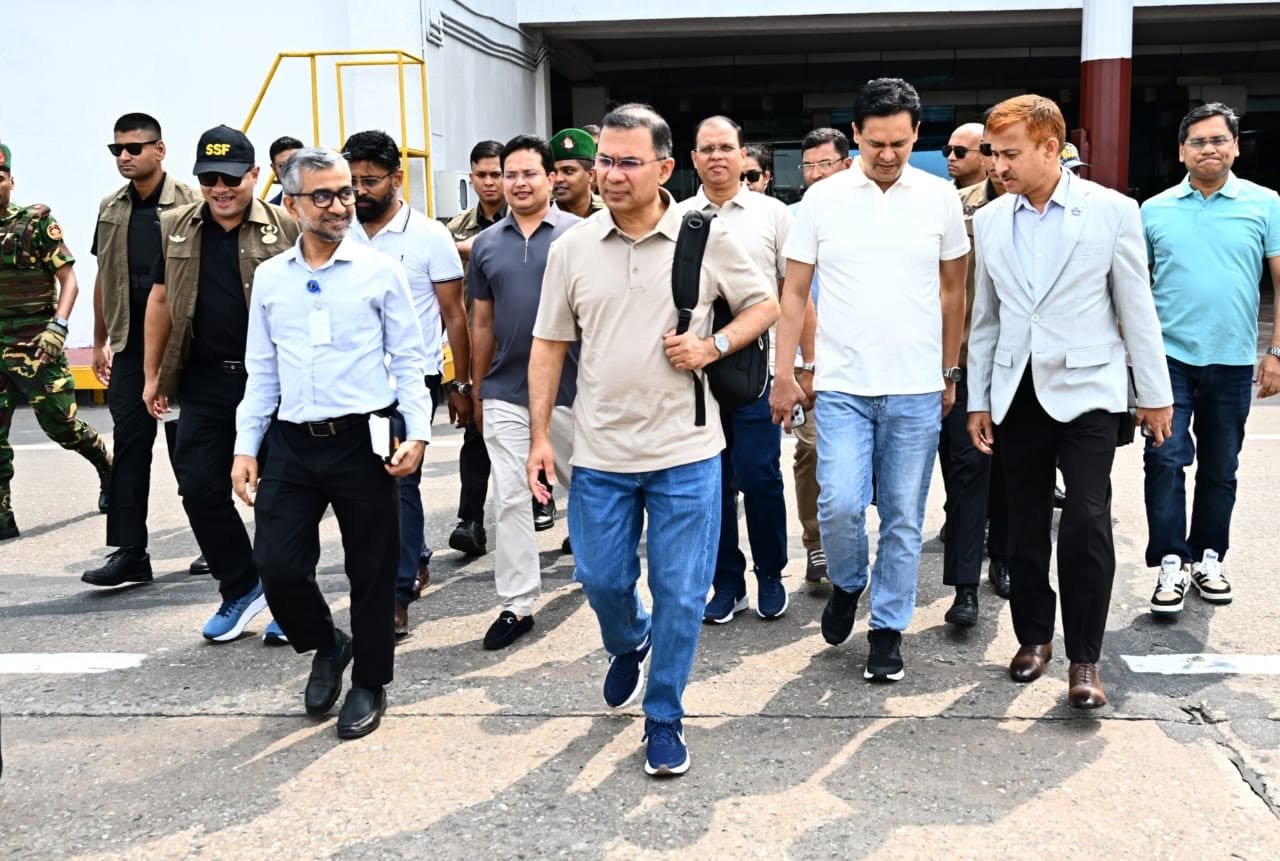 মৌলভীবাজারের উদ্দেশে রওনা দিয়েছেন প্রধানমন্ত্রী তারেক রহমান