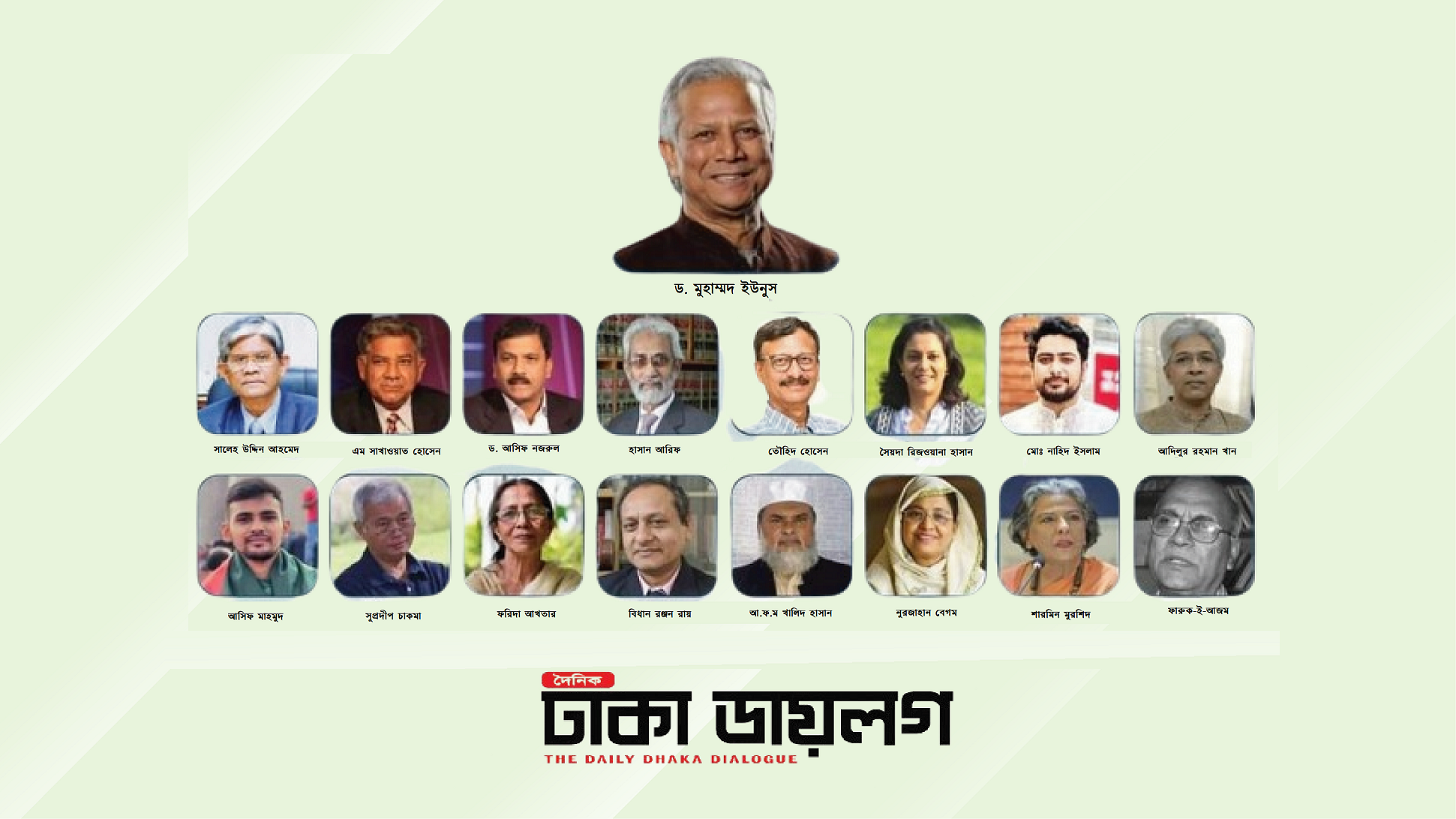 অন্তর্বর্তীকালীন সরকারে কে কোন মন্ত্রণালয় পেলেন