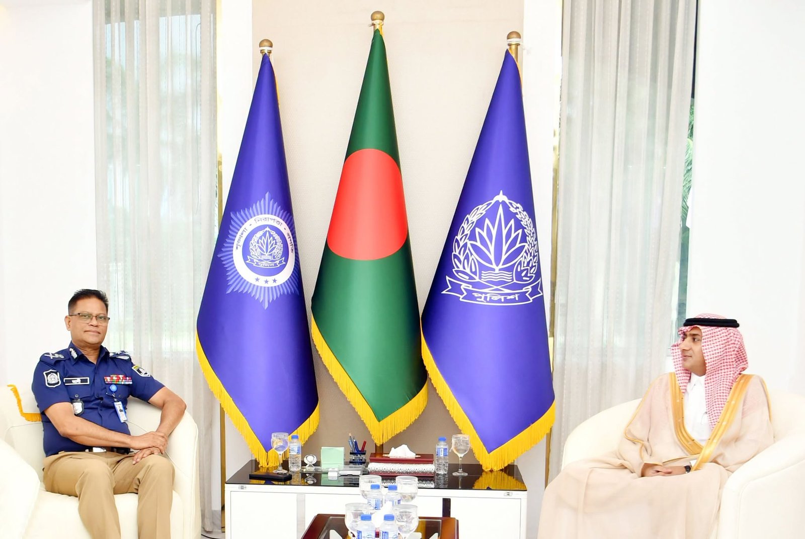 বাংলাদেশ পুলিশের সক্ষমতা বৃদ্ধিতে সহযোগিতার আশ্বাস সৌদি আরবের