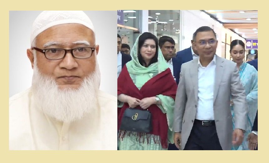 তারেক রহমানকে স্বাগত জানালেন জামায়াত আমীর ডা. শফিকুর রহমান