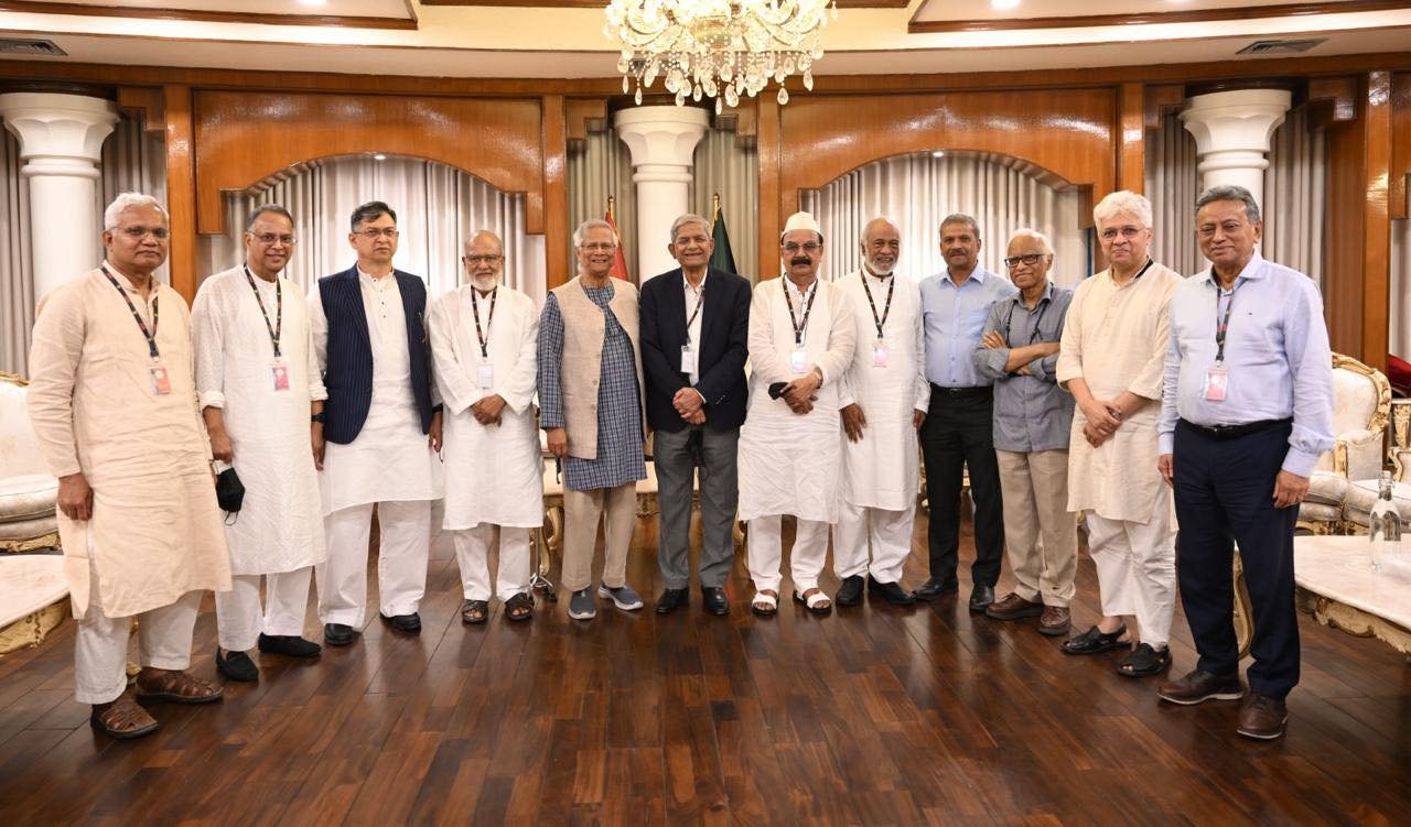 বিএনপি নেতাদের সাথে প্রধান উপদেষ্টার সাক্ষাৎ অনুষ্ঠিত