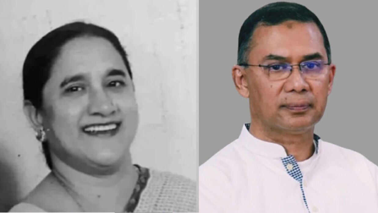 বিএনপি চেয়ারপারসন বেগম খালেদা জিয়ার ছোট ছেলে মরহুম আরাফাত রহমান কোকোর শ্বাশুড়ীর ইন্তেকালে তারেক রহমানের গভীর শোক প্রকাশ