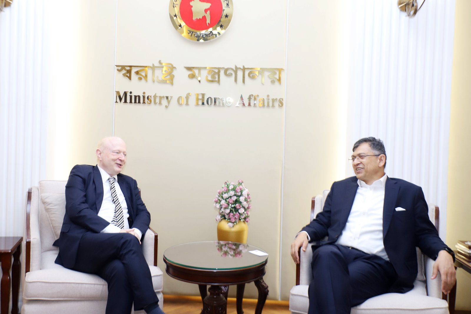 পুলিশ আধুনিকায়নে জার্মান সহায়তা কামনা স্বরাষ্ট্রমন্ত্রীর