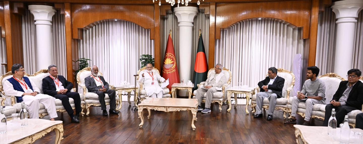 প্রধান উপদেষ্টার সঙ্গে বাংলাদেশ জাতীয়তাবাদী দলের (বিএনপি) প্রতিনিধি দলের বৈঠক অনুষ্ঠিত