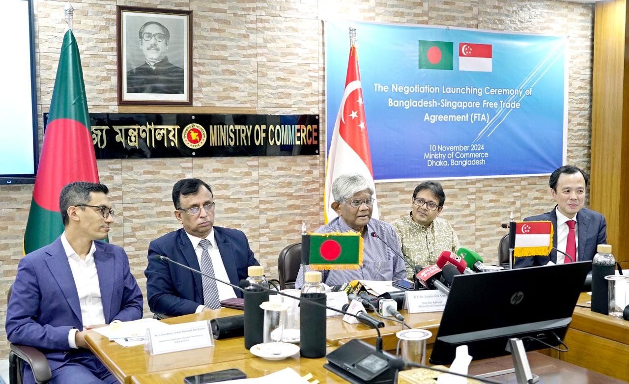 আরো বেশি সংখ্যক দেশের সাথে মুক্তবাণিজ্য চুক্তি করবে সরকার- বাণিজ্য উপদেষ্টা