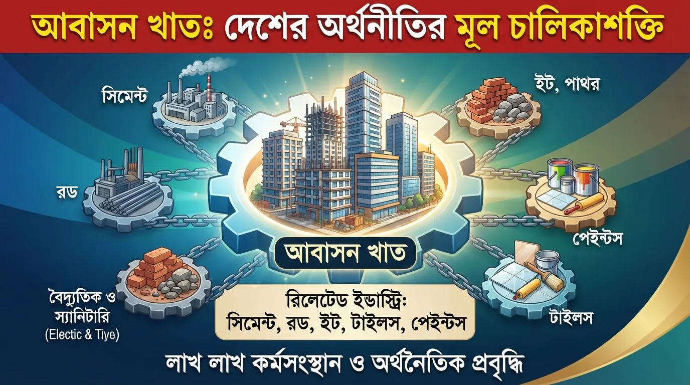 আবাসন খাতের টেকসই উন্নয়নে নীতিগত সহায়তা ও সহজ শর্তে ঋণের দাবি ব্যবসায়ীদের