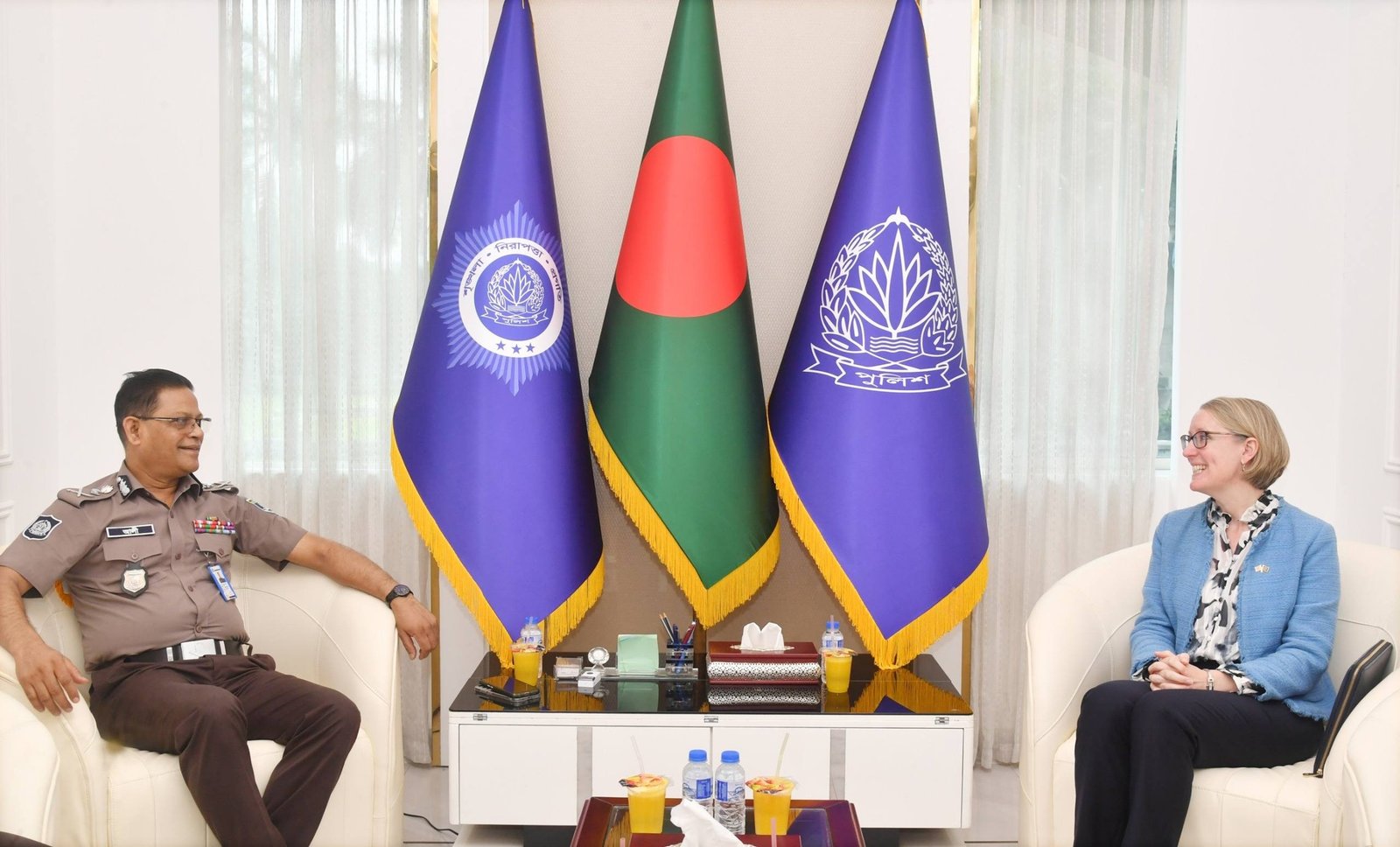 বাংলাদেশ পুলিশের সক্ষমতা বৃদ্ধিতে যুক্তরাজ্যের আগ্রহ প্রকাশ