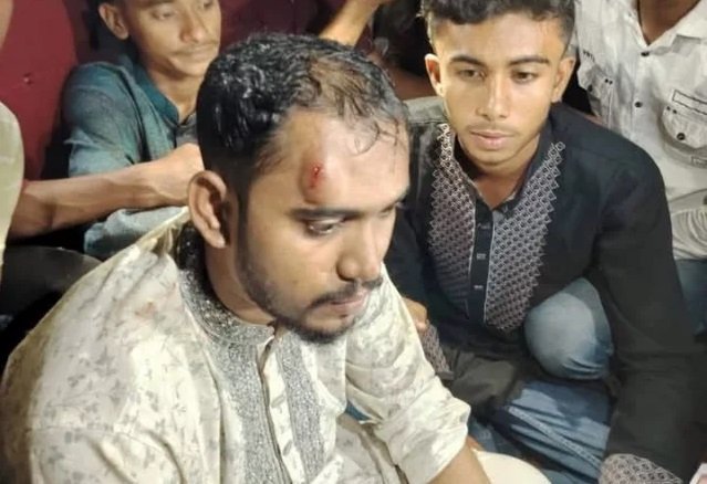 নোয়াখালীতে এনসিপি নেতা হান্নান মাসউদের উপর হামলা