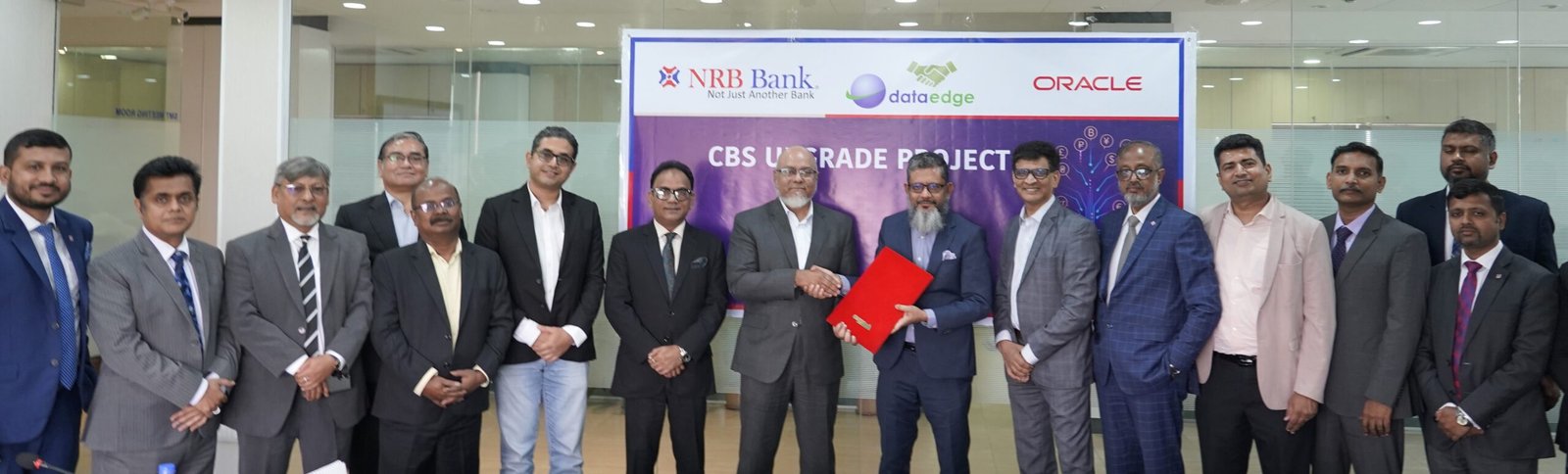 এনআরবি ব্যাংকের কোর ব্যাংকিং সিস্টেম উন্নয়নে OFSS ও ডেটাএজের সঙ্গে চুক্তি