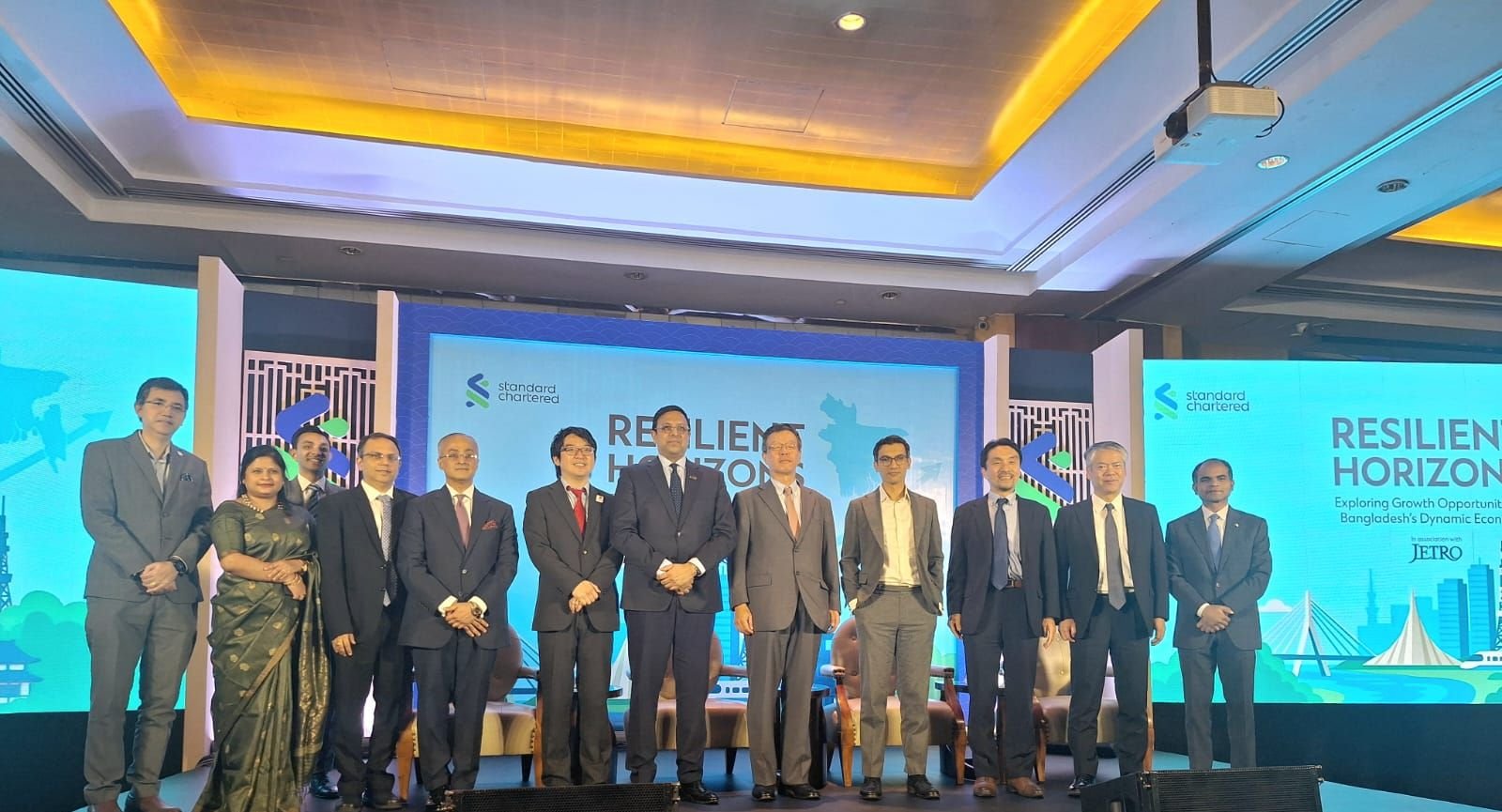 স্ট্যান্ডার্ড চার্টার্ড বাংলাদেশ আয়োজিত 'Resilient Horizons' অনুষ্ঠানে জাপানি বিনিয়োগ প্রসঙ্গে গুরুত্বপূর্ণ আলোচনা