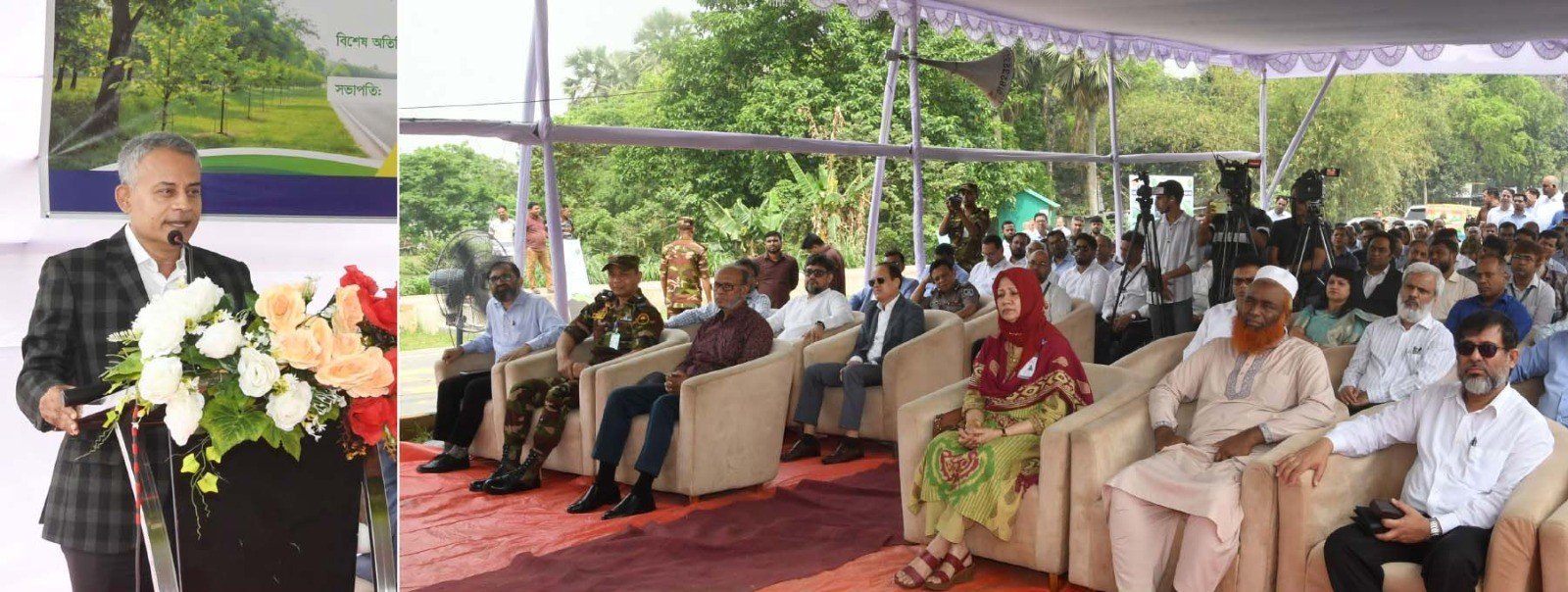 “বৃক্ষরোপণকে সামাজিক নয়, ব্যক্তি আন্দোলনে রূপ দিতে চাই”- সড়ক পরিবহন ও সেতু, রেলপথ এবং নৌপরিবহন মন্ত্রী শেখ রবিউল আলম, এমপি