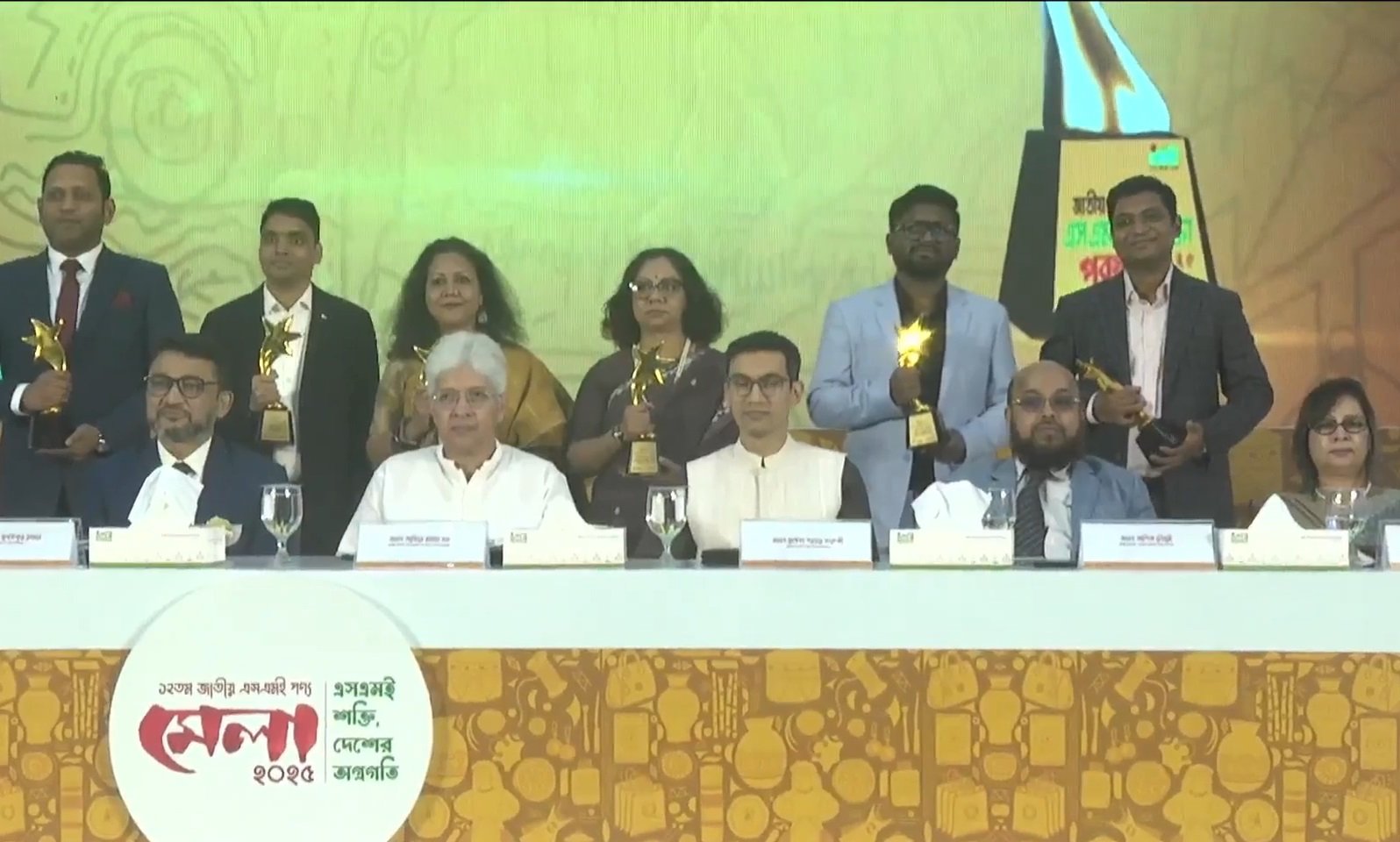 আজ থেকে শুরু হলো ১২তম জাতীয় এসএমই পণ্য মেলা ২০২৫