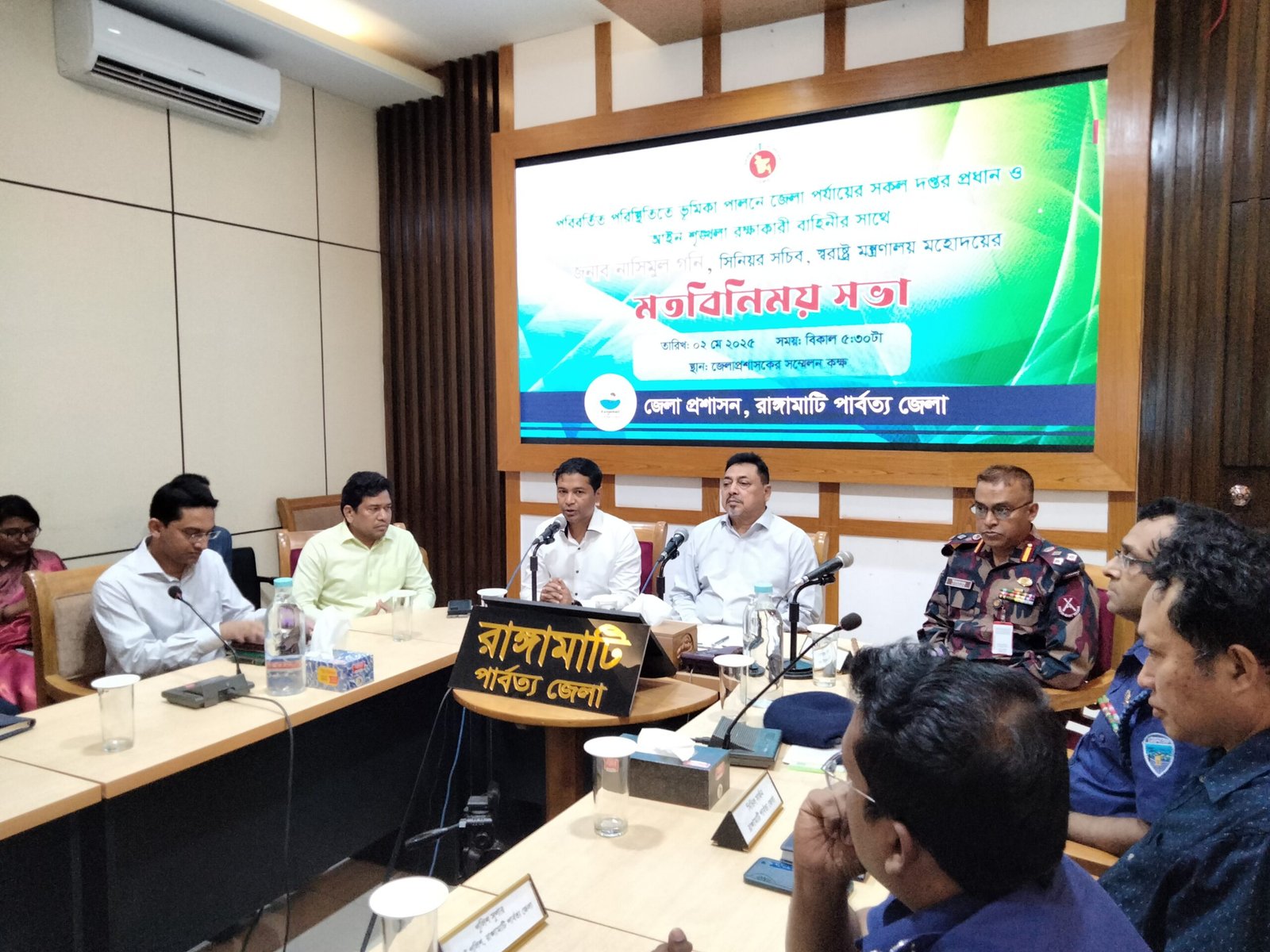 দেশের মানুষের জন্য নিঃস্বার্থভাবে কাজ করতে হবে: সচিব নাসিমুল গনি