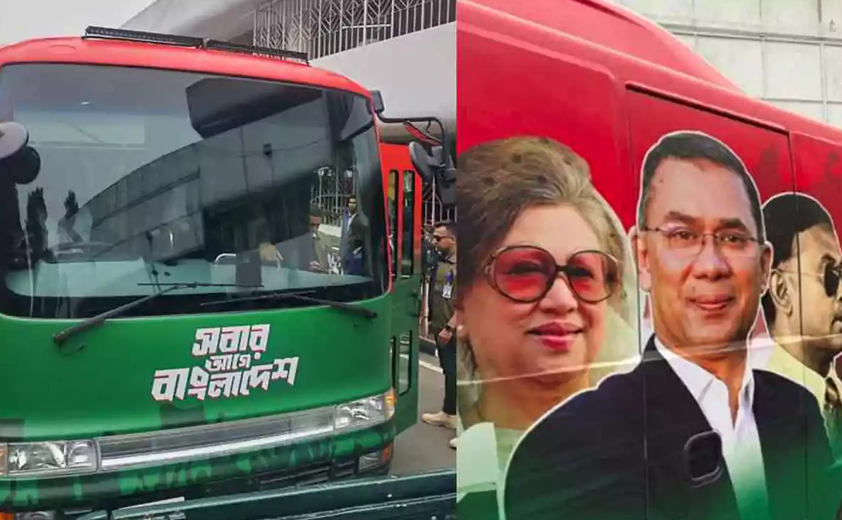 তারেক রহমানের জন্য বিমানবন্দরে প্রস্তুত বুলেটপ্রুফ গাড়ি