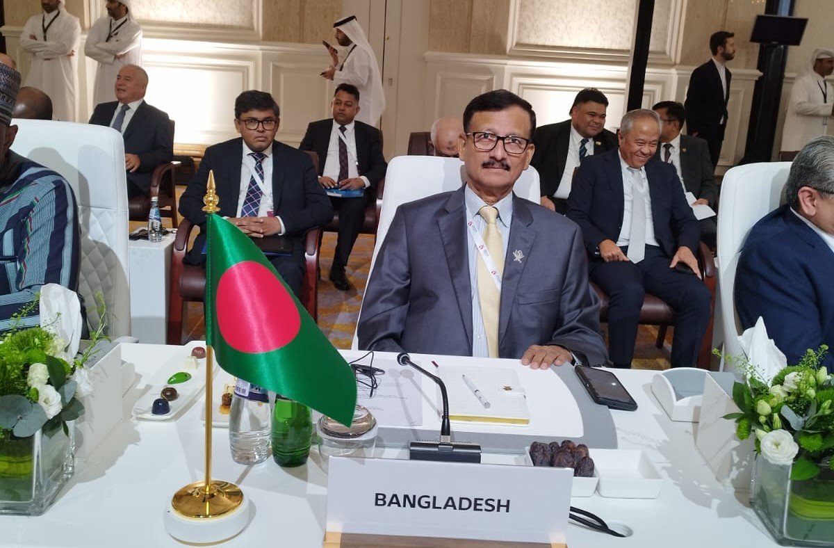 কাতারে জরুরি আরব-ইসলামী সম্মেলনের প্রস্তুতিমূলক বৈঠকে বাংলাদেশের পররাষ্ট্র উপদেষ্টা