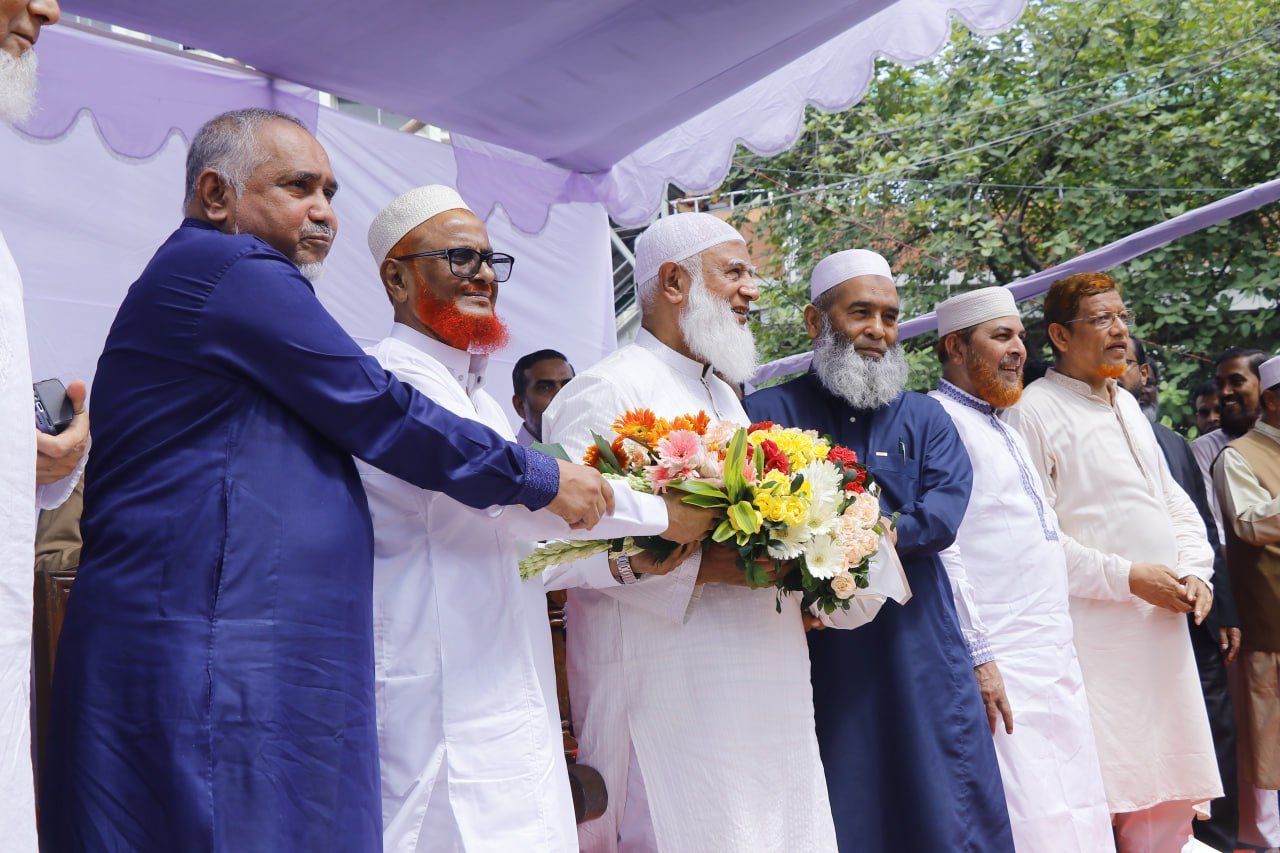 এটিএম আজহারুল ইসলামের মুক্তি উপলক্ষে রাজধানীর শাহবাগে জামায়াতের সংবর্ধনা অনুষ্ঠিত
