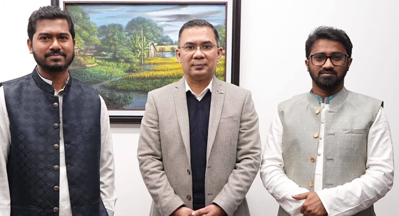 তারেক রহমানের সাথে মতবিনিময় সভা করলেন নুরুল হক নুর