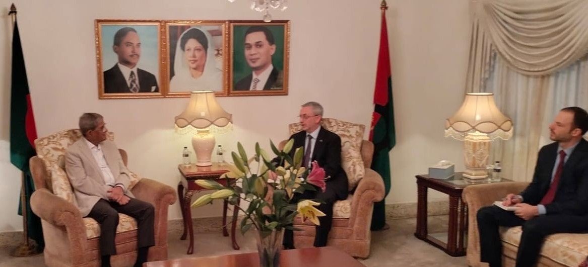 বিএনপি'র সাথে ইউরোপীয় রাষ্ট্রদূতের বৈঠক