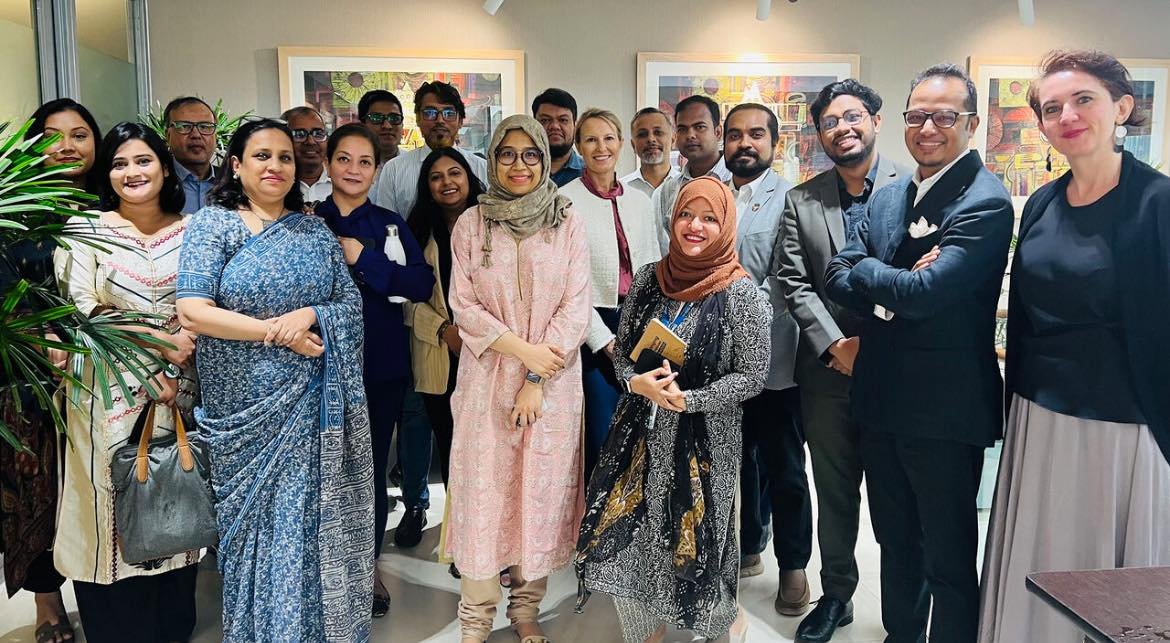বাংলাদেশ আরএমজি সেক্টর সবুজ রূপান্তরে নারীদের অংশগ্রহণ বৃদ্ধির দিকে লক্ষ্য রাখছে: আইএফসি গোলটেবিলে বিজিএমইএ ভাইস প্রেসিডেন্ট বিদ্যা অমৃত খান
