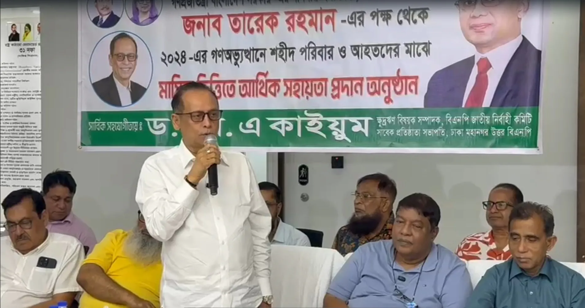 জুলাইয়ের যোদ্ধারা আমাদের পরিবারের অংশ, তাদের পাশে থাকব: ড. এম এ কাইয়ুম