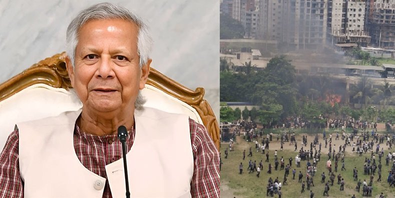 উত্তরায় শিক্ষা প্রতিষ্ঠানে বিমান বিধ্বস্তের ঘটনায় প্রধান উপদেষ্টার শোকবার্তা