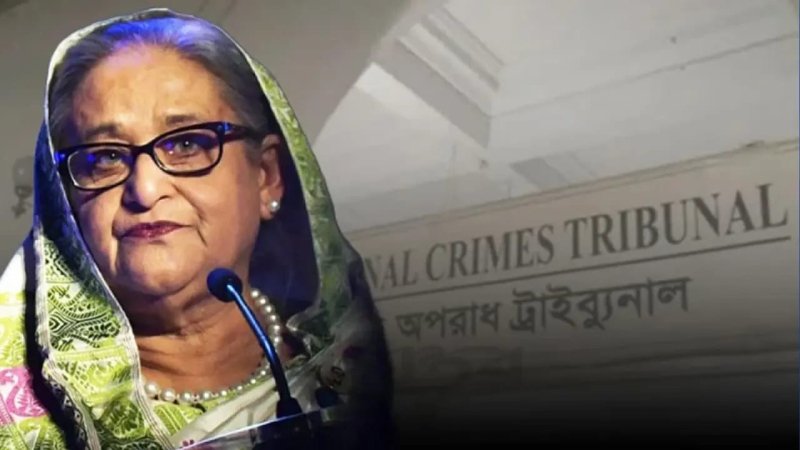 শেখ হাসিনার মৃত্যুদণ্ডের আদেশ ট্রাইব্যুনালের