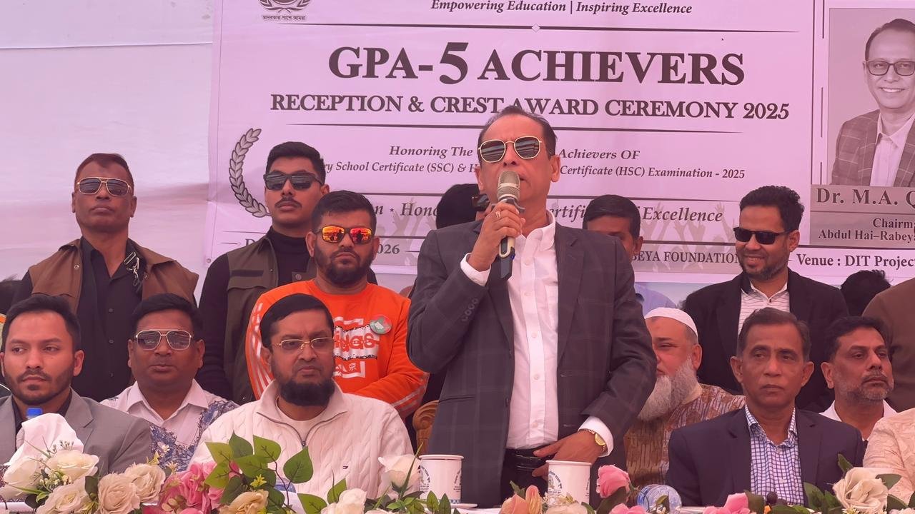 শিক্ষিত প্রজন্মই রাষ্ট্র সংস্কারের মূল শক্তি: ড. এম এ কাইয়ুম