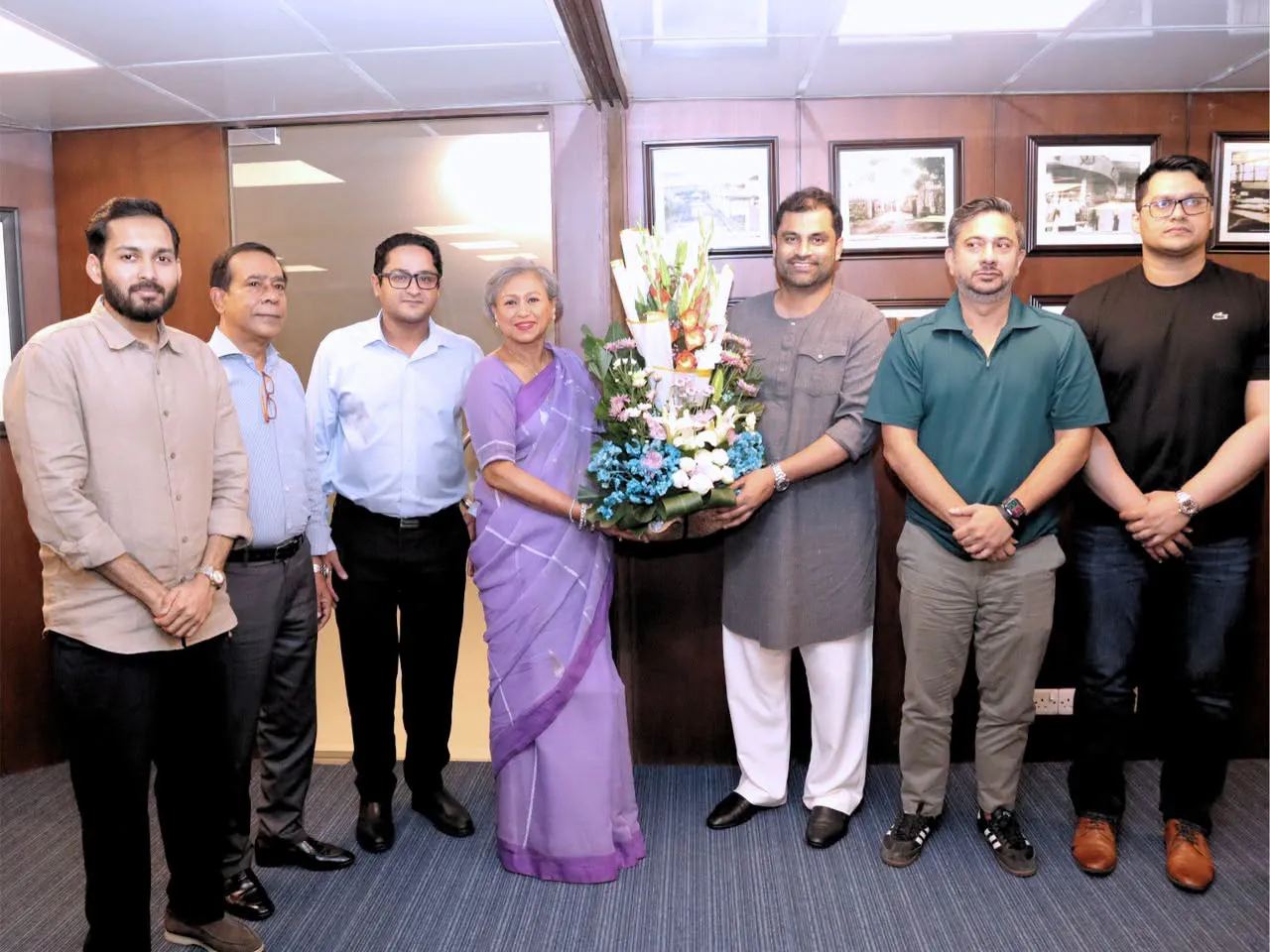 অ্যাকমি ল্যাবরেটরিজ পরিদর্শন করলেন বিসিবি প্রতিনিধিদল