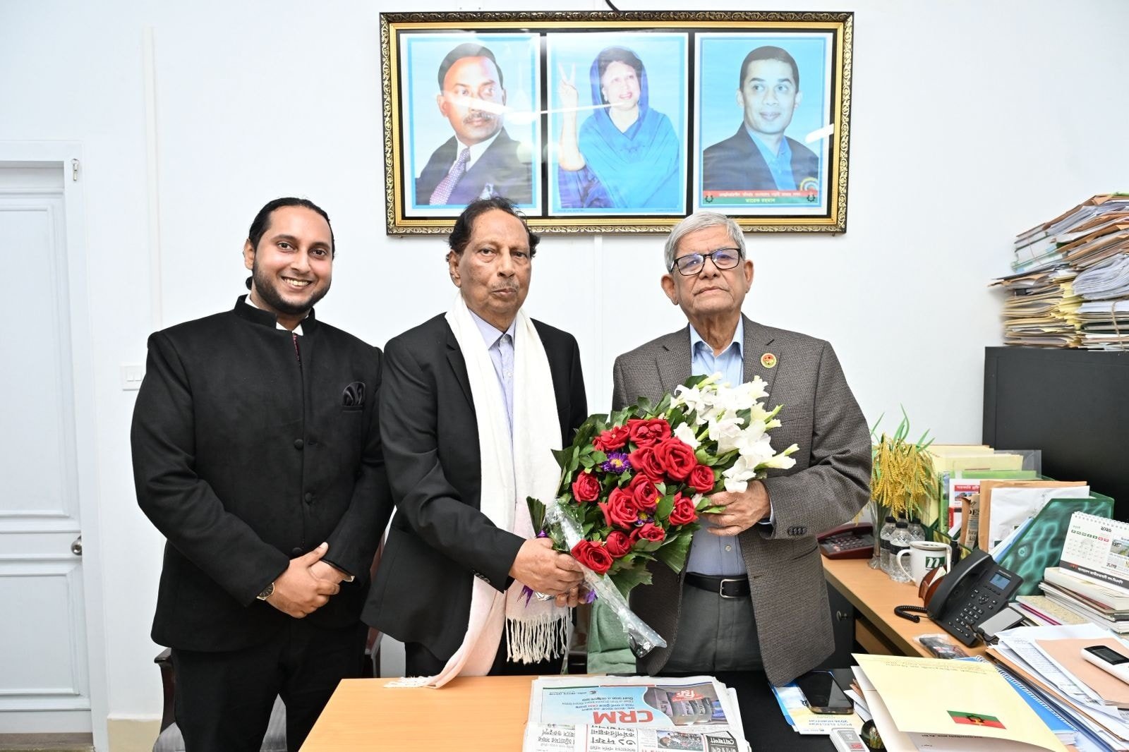 বিএনপিতে যোগ দিলেন সাবেক তথ্য মন্ত্রী প্রফেসর ড. আবু সাঈদ