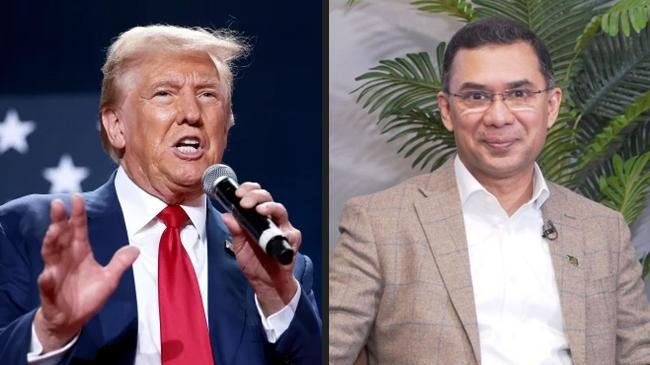 যুক্তরাষ্ট্রের প্রেসিডেন্ট নির্বাচিত হওয়ায় ডোনাল্ড ট্রাম্পকে তারেক রহমানের অভিনন্দন