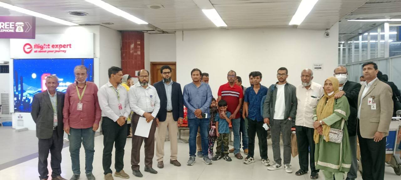 ইরান থেকে প্রথম দফায় প্রত্যাবাসনেচ্ছু ২৮ বাংলাদেশি দেশে ফিরেছেন