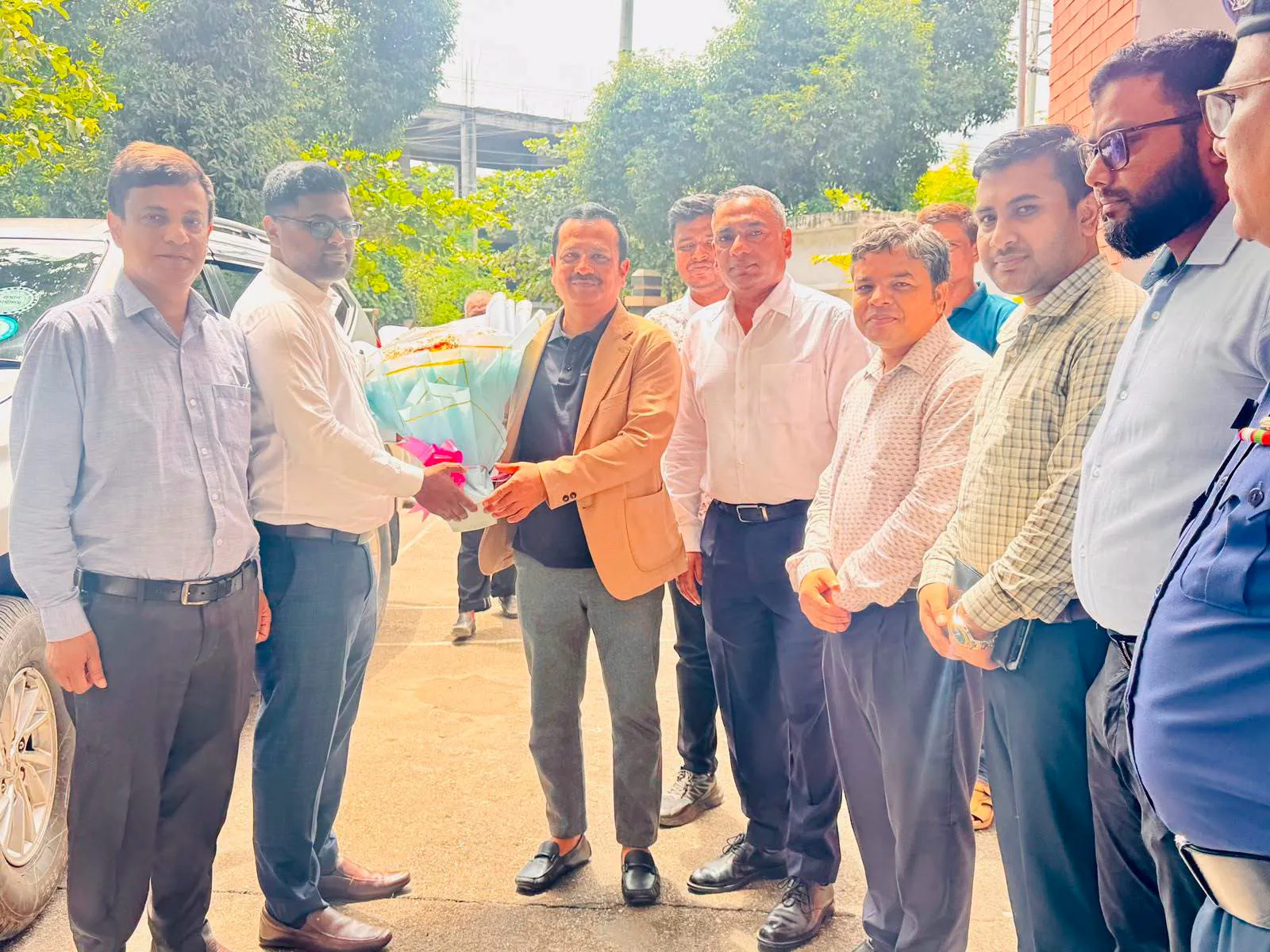 চামড়া শিল্পনগরী পরিদর্শন করলেন বিসিক চেয়ারম্যান